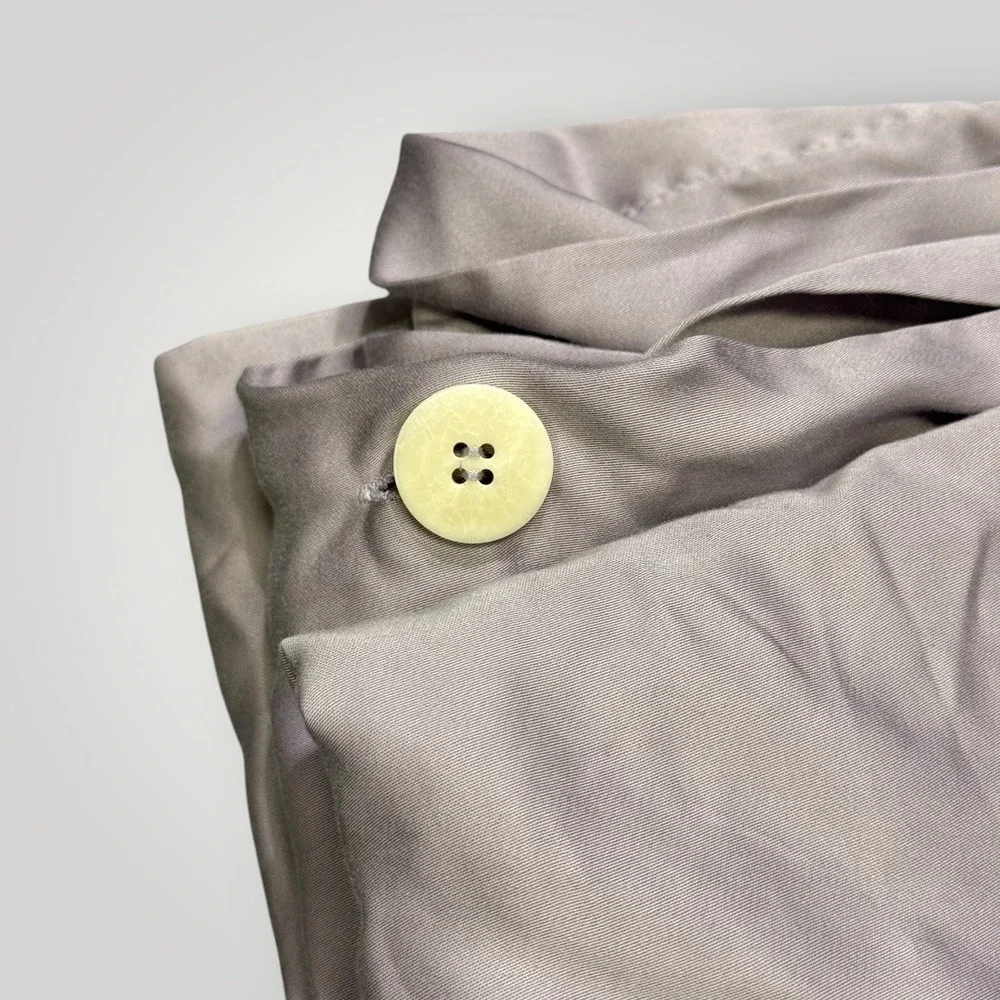 Buffy Duvet Cover Queen Lavender Purple 100% Lyocell Button Closure